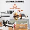 VEVOR Electric Meat Grinder, 8.3 Lb/Min, 650W(3800W MAX) Industrial Meat Mincer with 2 Blade, 3 Grinding Plates