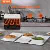 VEVOR Electric Warming Tray, 18.9" x 10.2" Portable Cold Rolled Sheet Heating Tray with Temperature Control (35-100°C), Perfect for Catering, House
